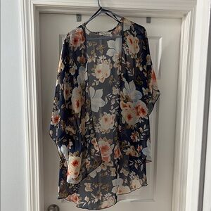 Floral Sheer Kimono